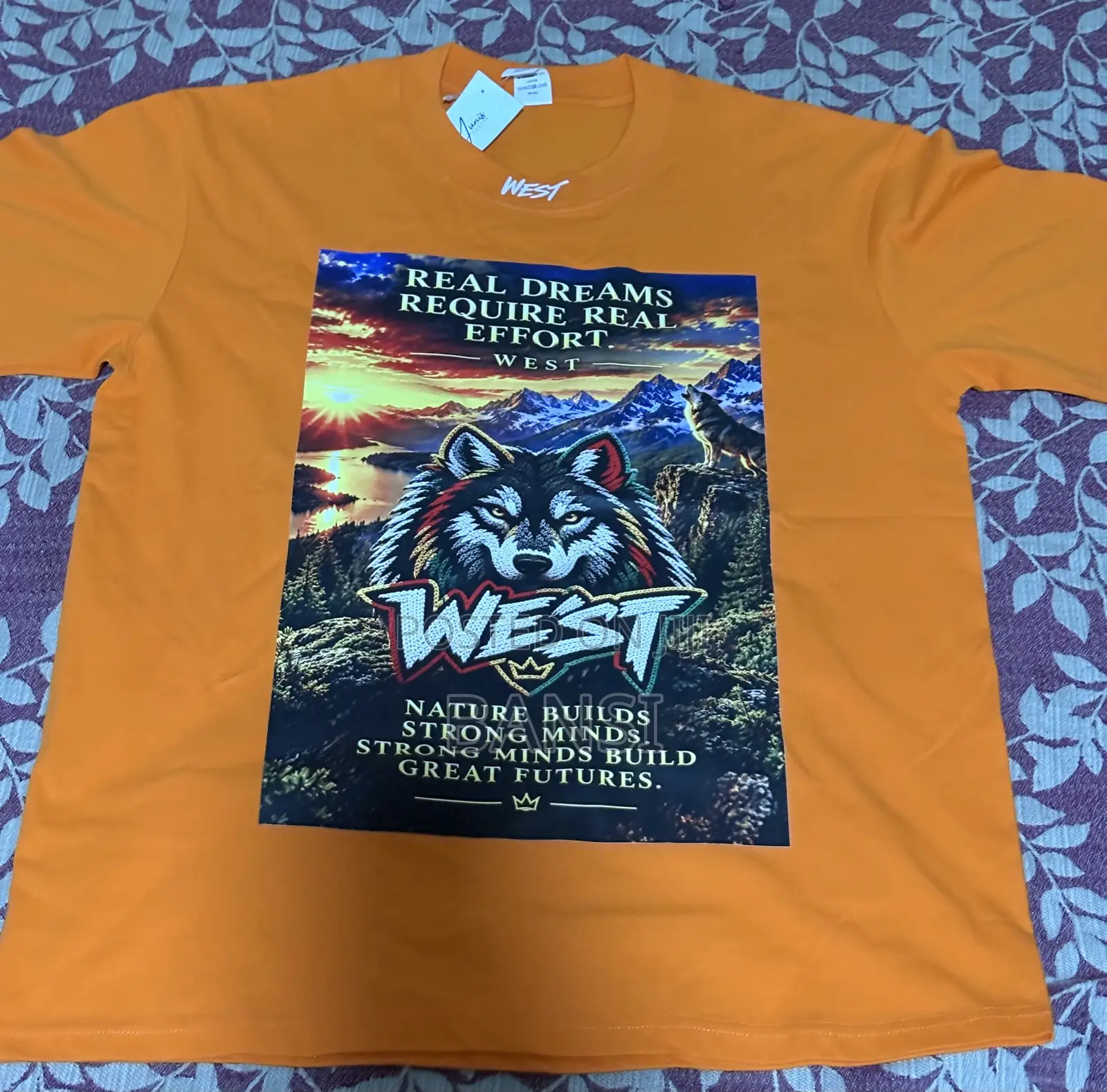 West Wolf Logo T Shirts