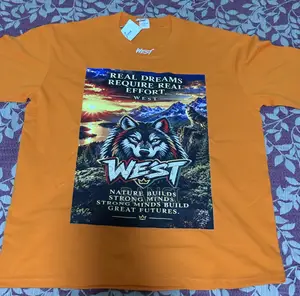 West Wolf Logo T Shirts