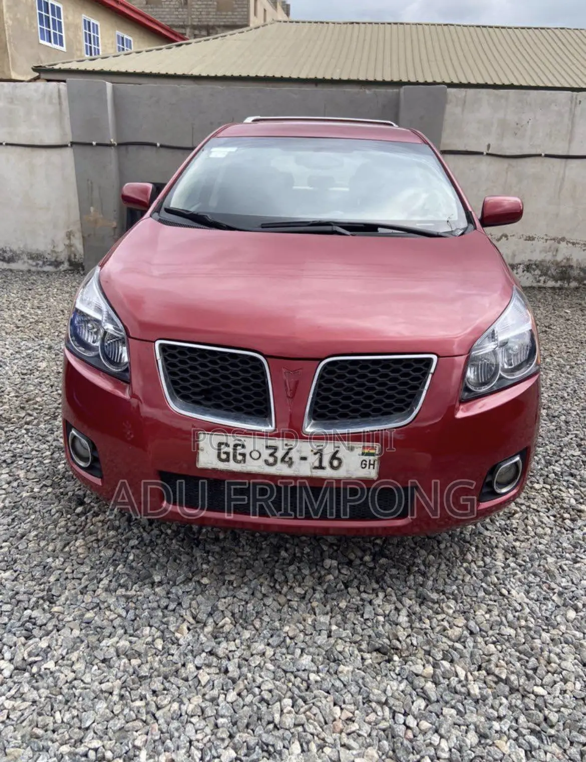 Pontiac Vibe 1.8L 2009 Red
