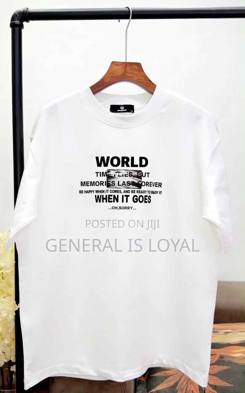 Nice Texture Cotton Graphic T Shirt