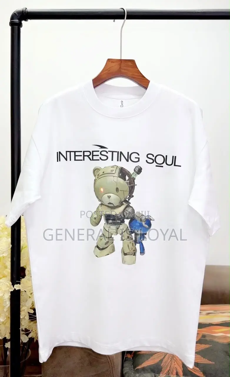 Nice Texture Cotton Graphic T Shirt