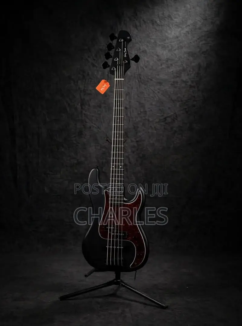 Harley Benton Bass Guitar HB P J -5 SBK