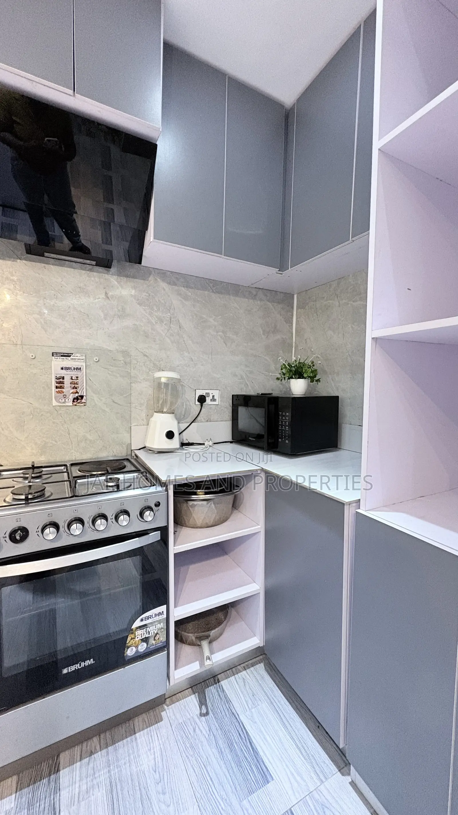 Furnished 3bdrm Duplex in Old Barrier for Rent