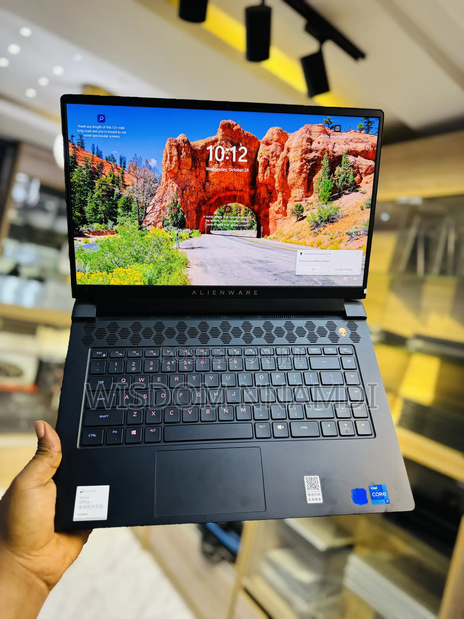 Laptop Alienware M15 R7 16GB Intel Core i7 SSD 1T