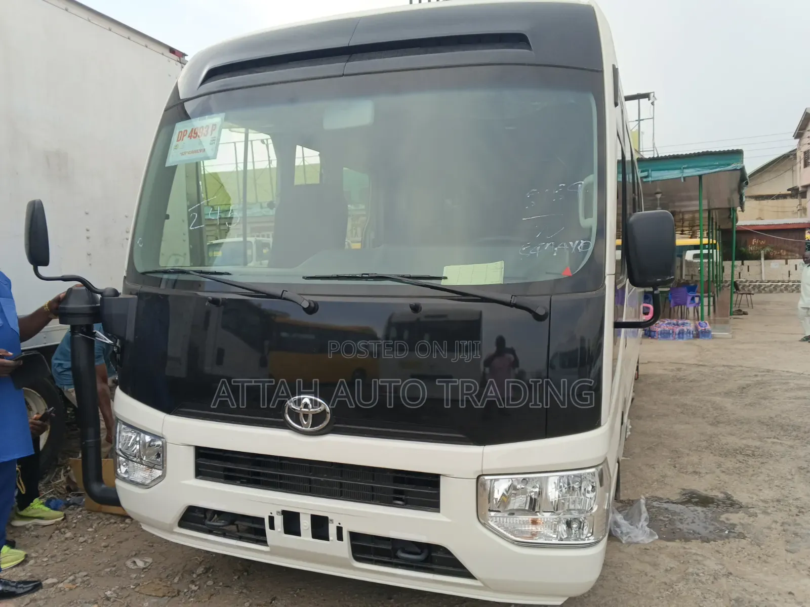 New Toyota Coaster 2025 White