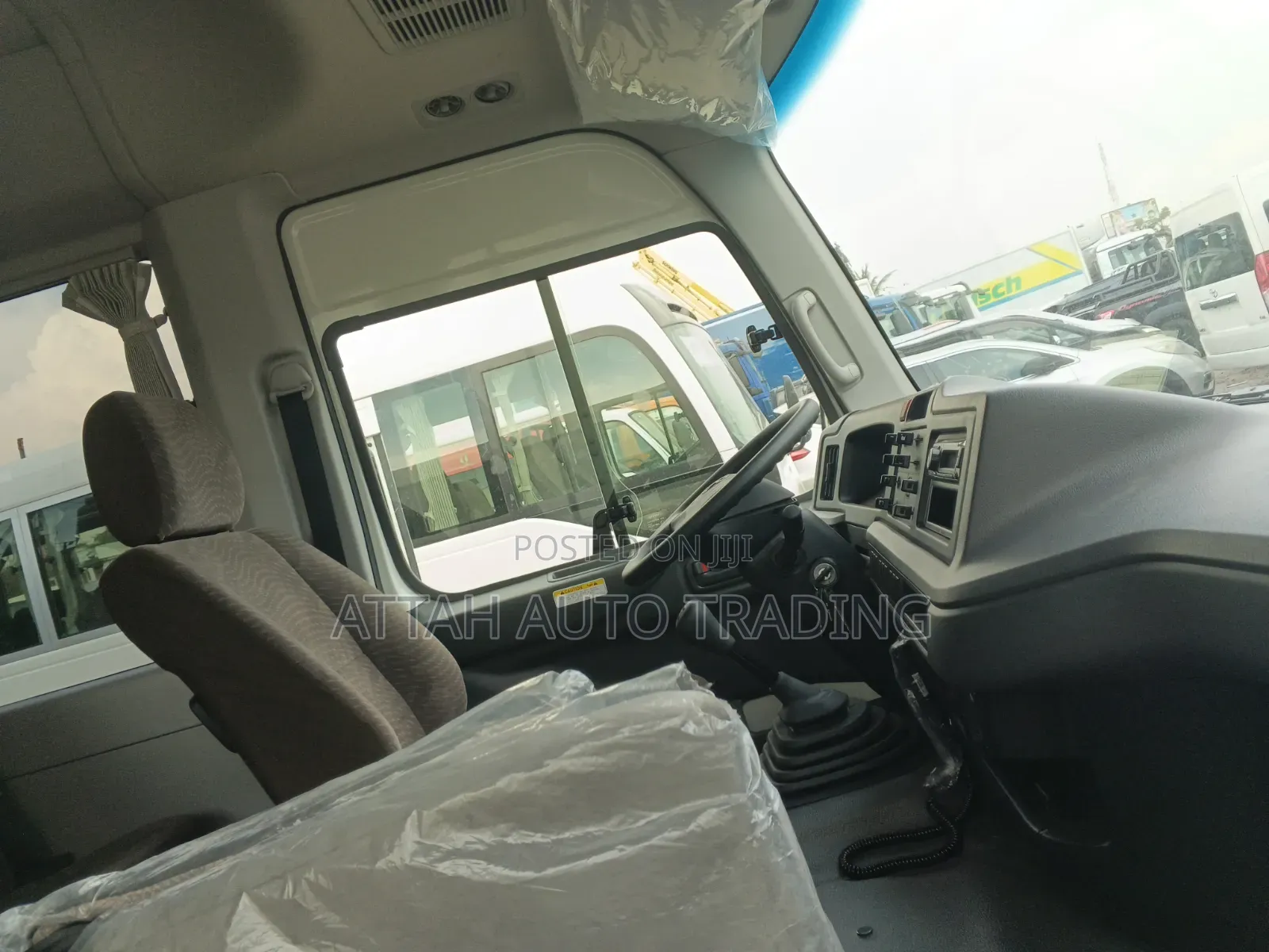 New Toyota Coaster 2025 White
