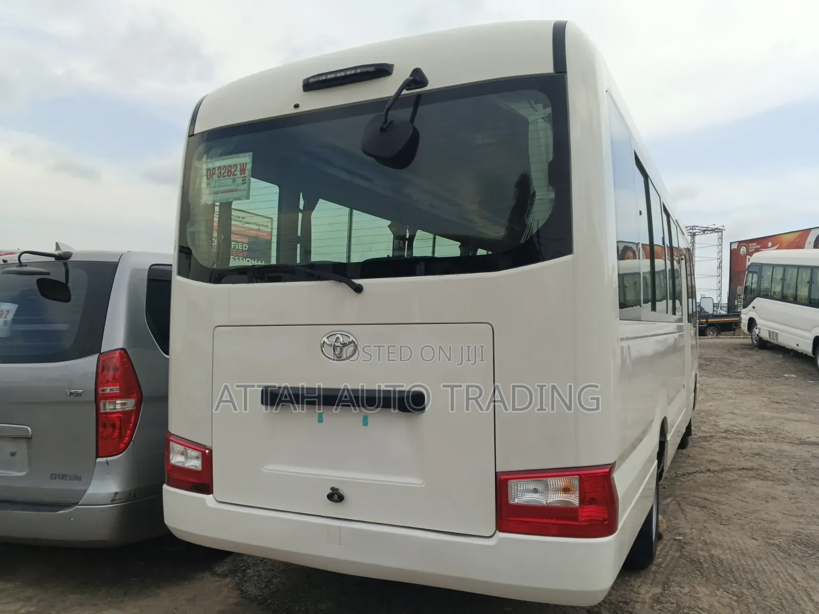New Toyota Coaster 2025 White