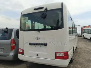 New Toyota Coaster 2025 White
