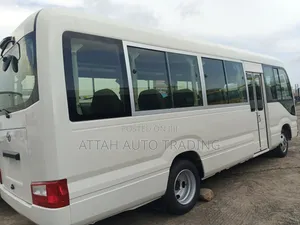 New Toyota Coaster 2025 White