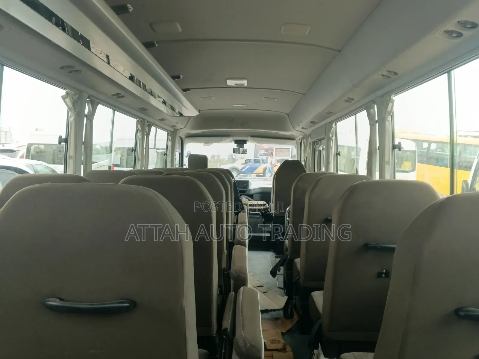 New Toyota Coaster 2025 White