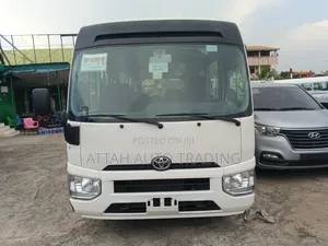 New Toyota Coaster 2025 White