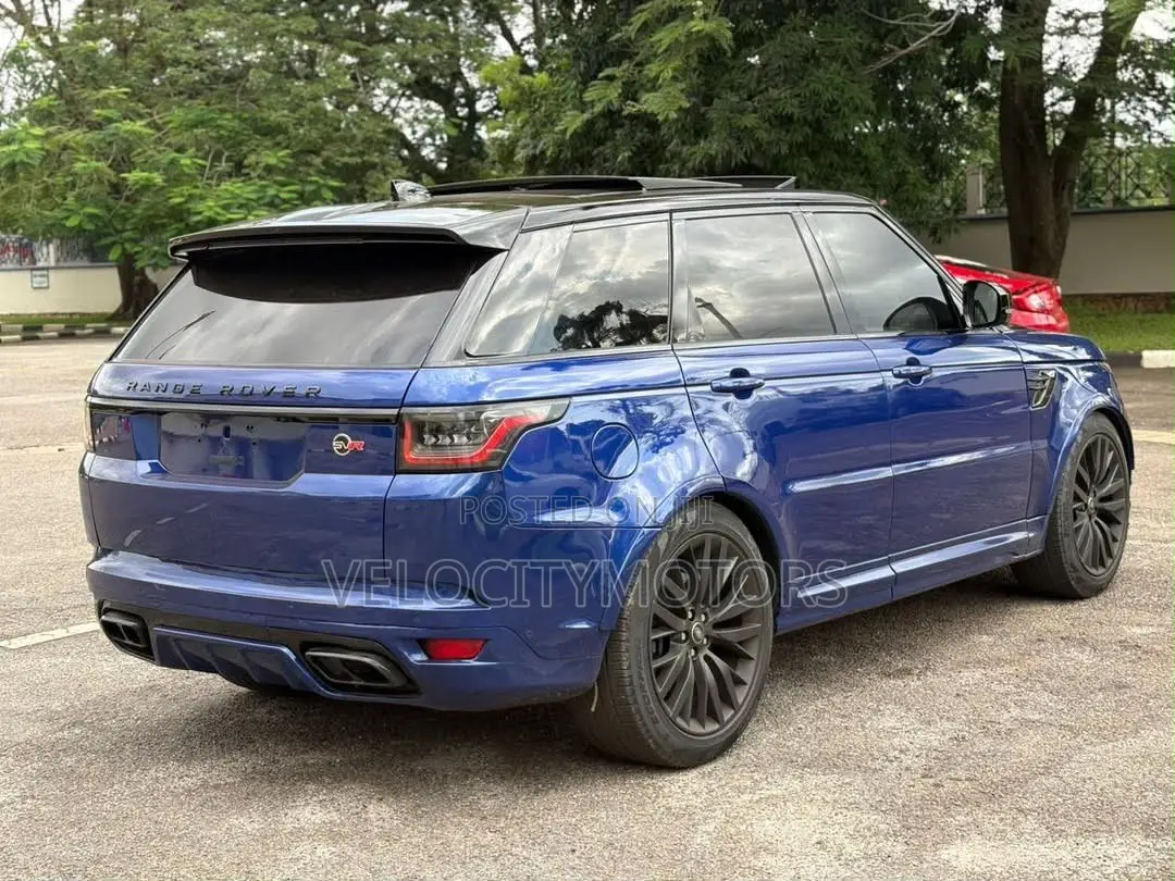 Land Rover Range Rover Sport SVR 4x4 2020 Blue