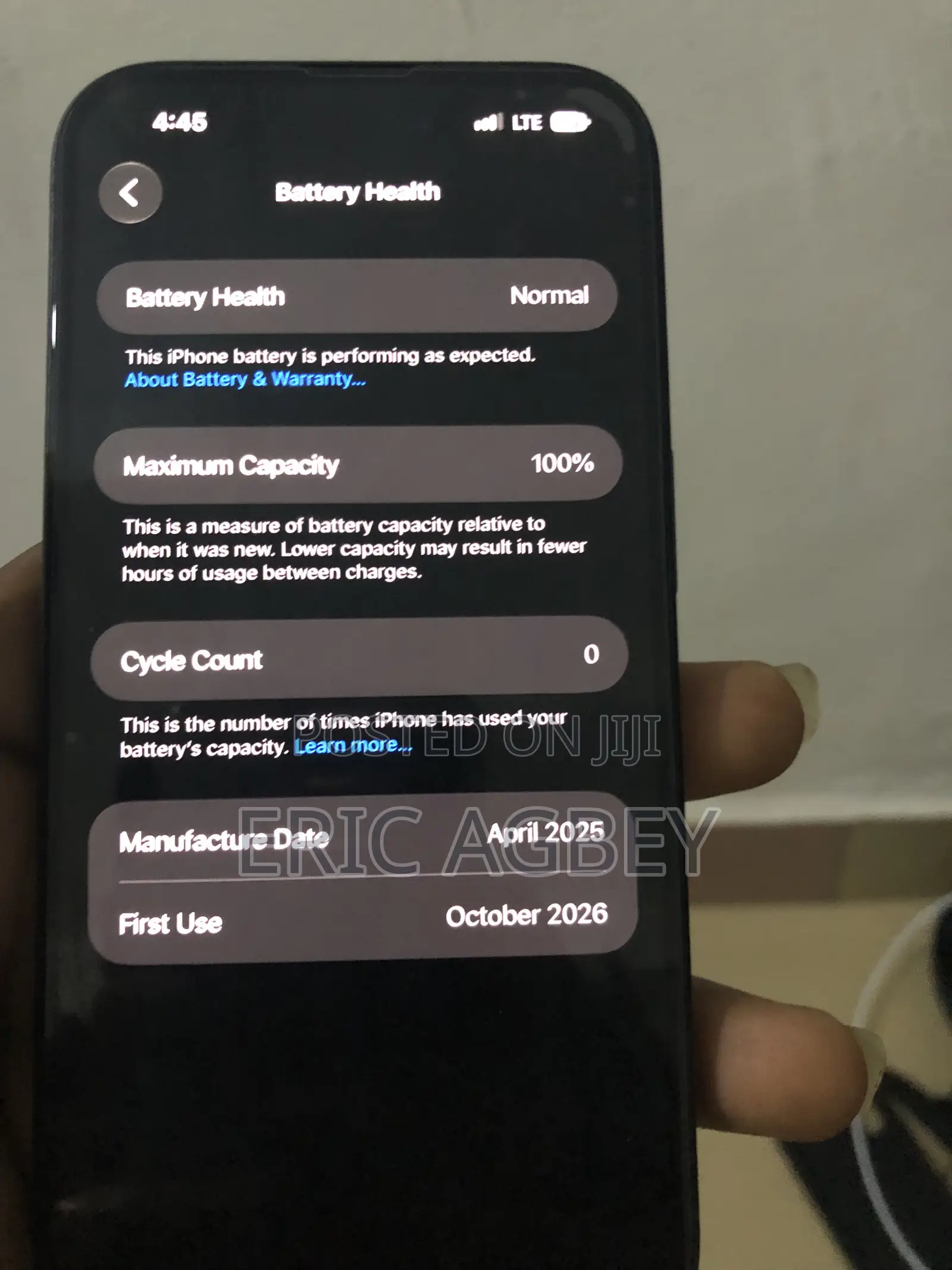 New Apple iPhone 16 256 GB Black