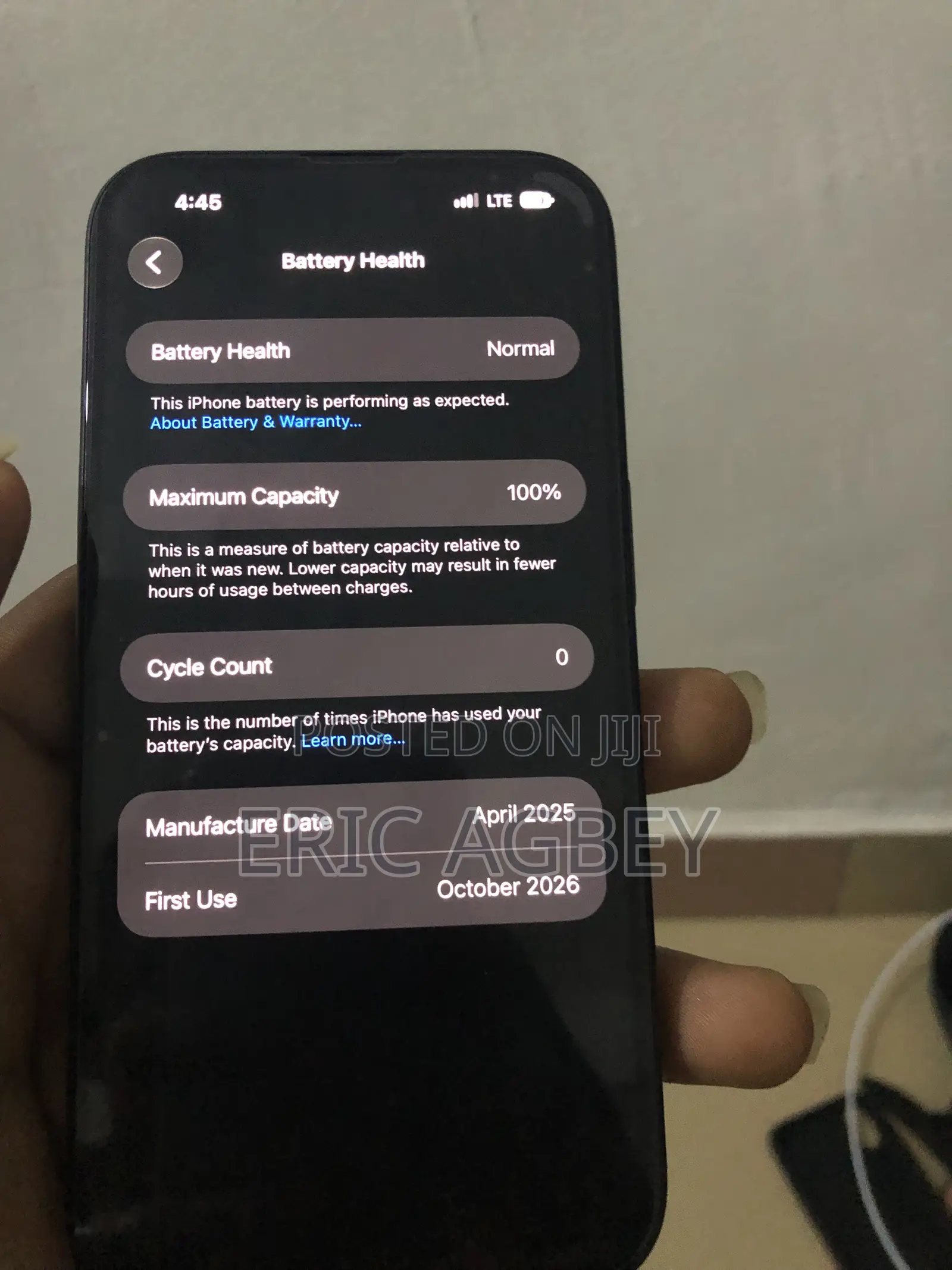 New Apple iPhone 16 256 GB Black