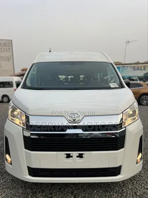 New Toyota HiAce 2026 White