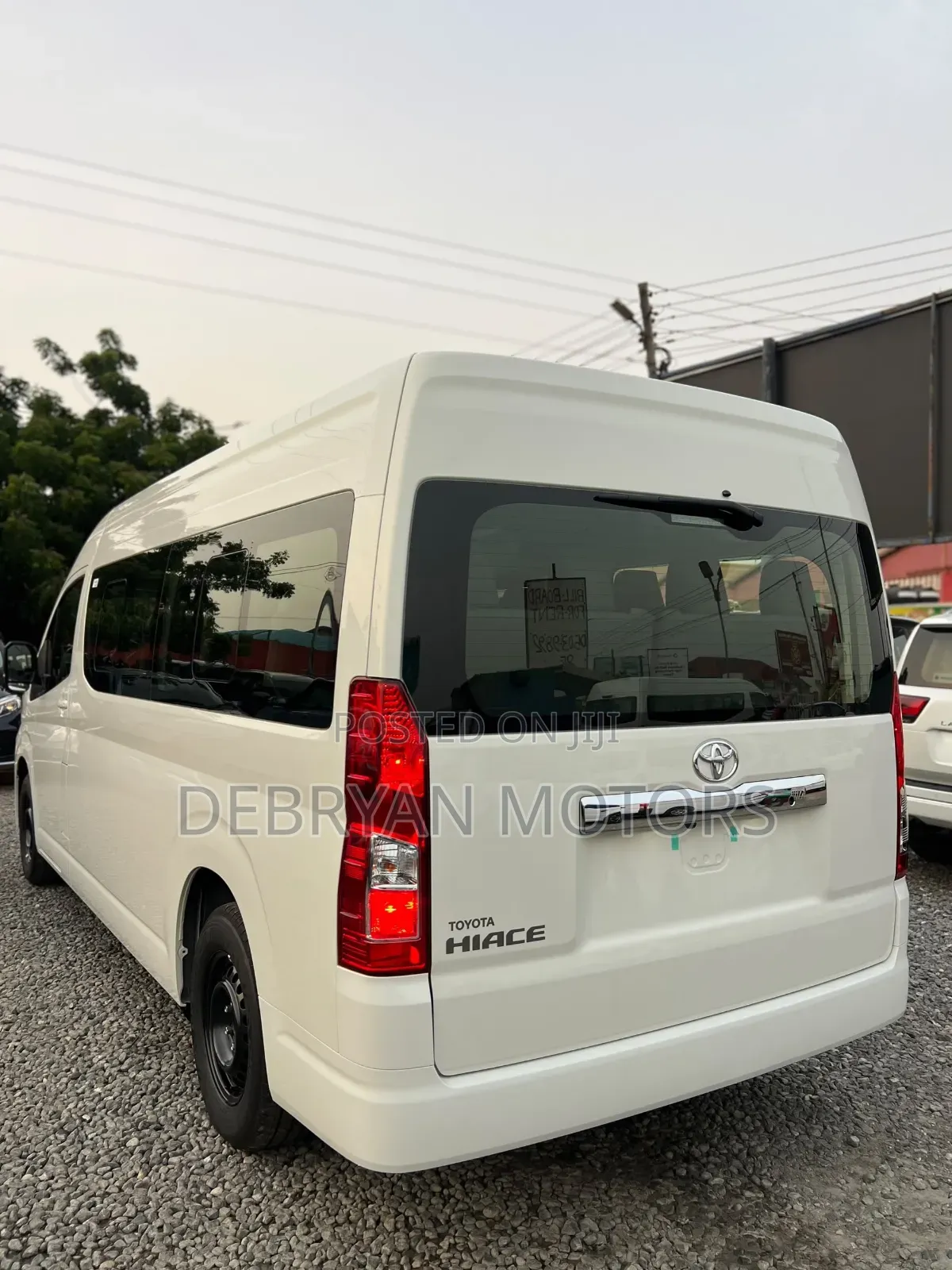 New Toyota HiAce 2026 White