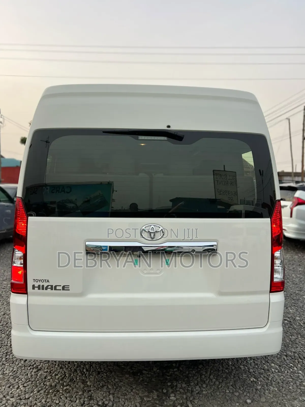 New Toyota HiAce 2026 White