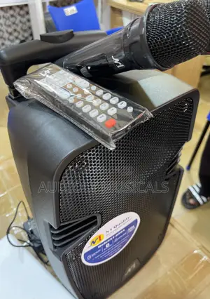 N1 8-Inches Bluetooth Rechargeable Speaker With Two Microphones