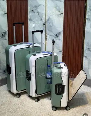 Premium Quality 3set Bubule Zipless Hard Body Traveling Bag