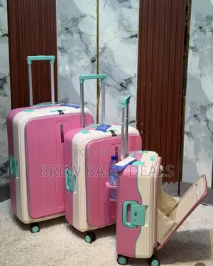 Premium Quality 3set Travelers Choice Zipless Hard Body Traveling Bag