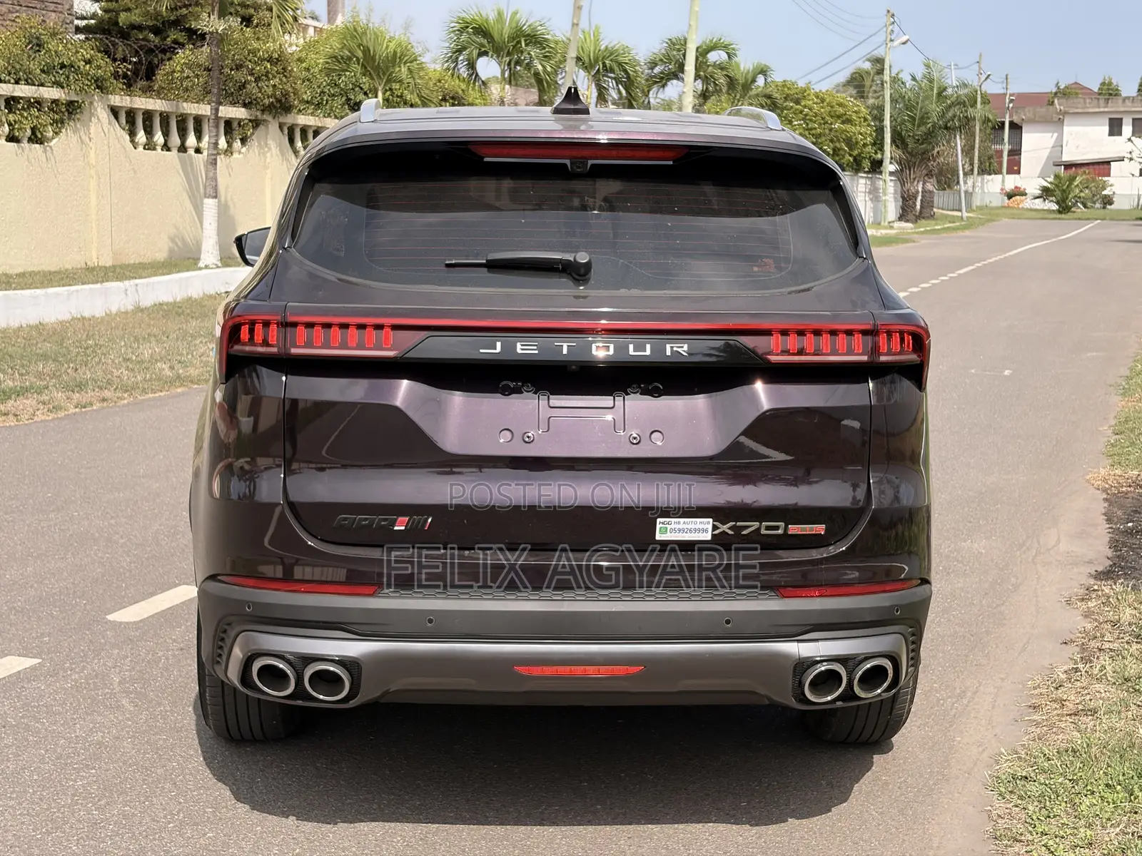 Jetour X70 Plus 2021 Purple