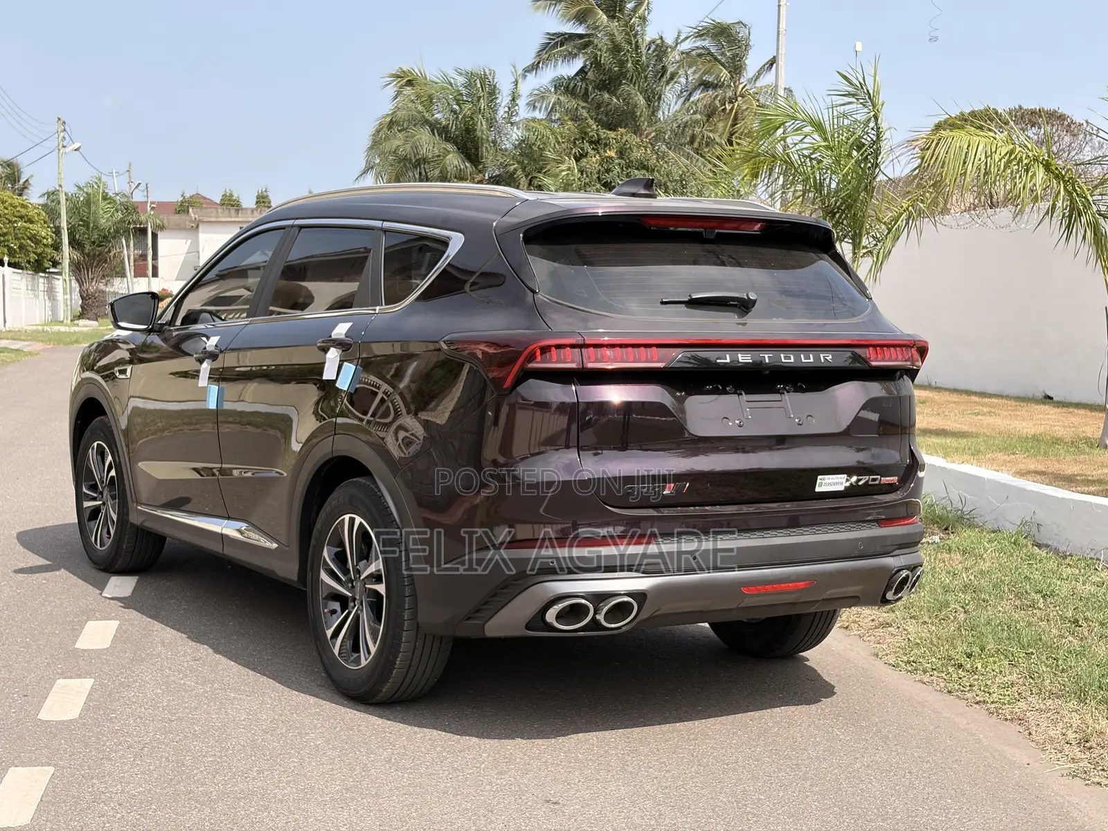 Jetour X70 Plus 2021 Purple