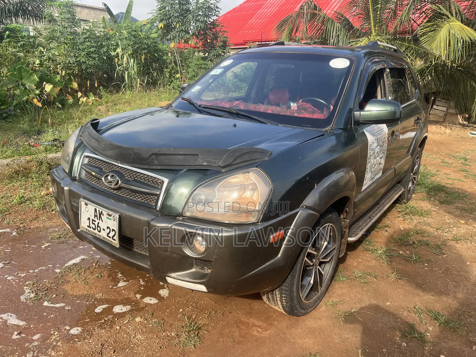 Hyundai Tucson SE w/XM FWD 2008 Green