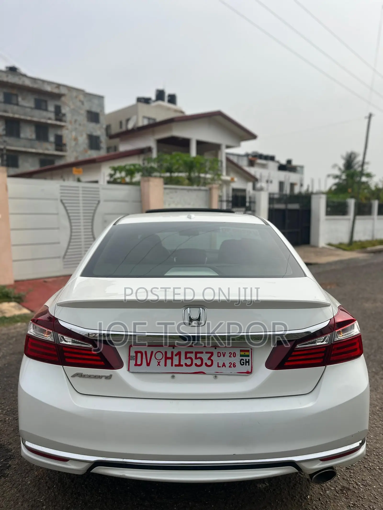 Honda Accord EX 4dr Sedan FWD (2.4L 4cyl 2A) 2017 White