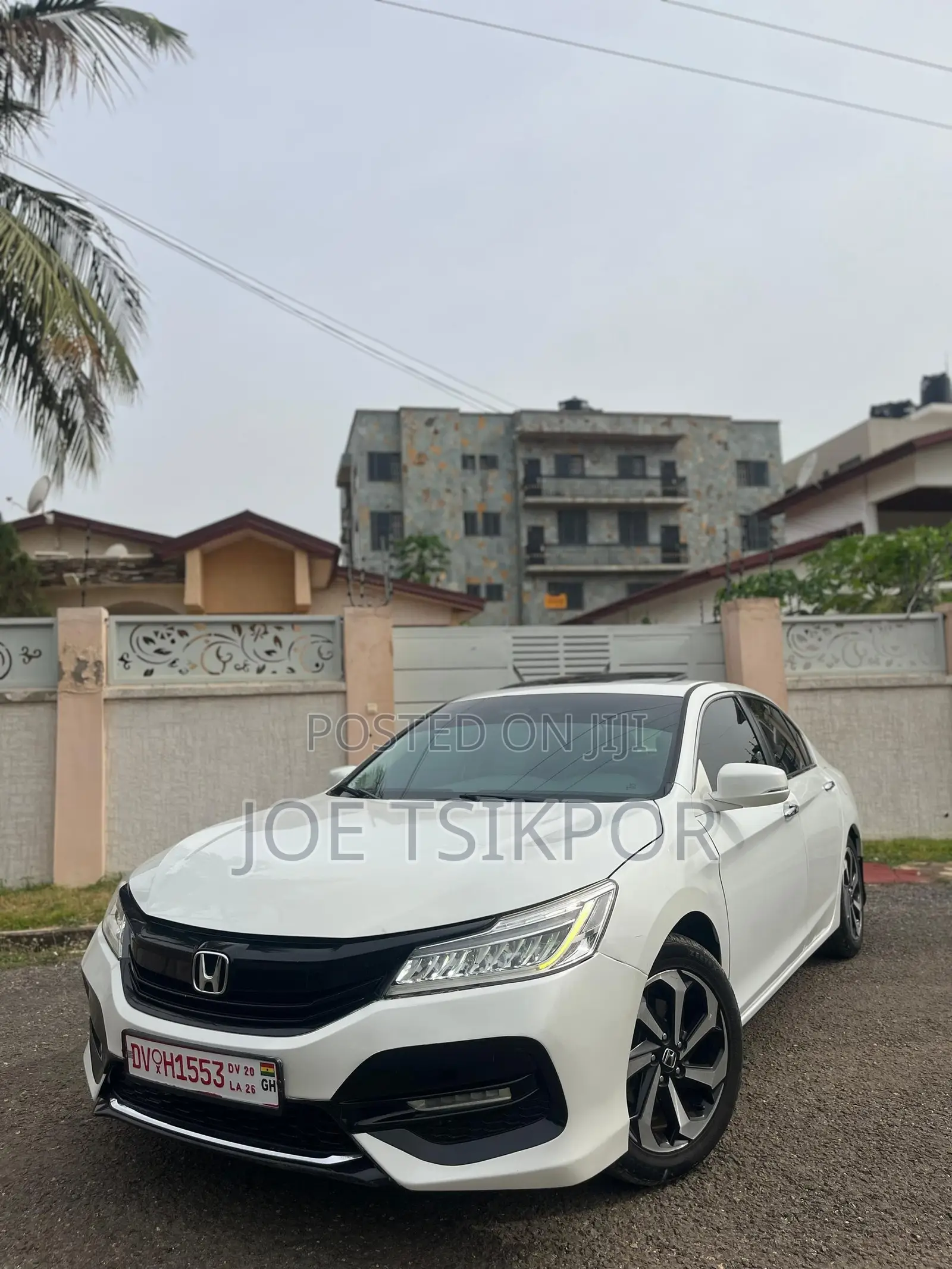 Honda Accord EX 4dr Sedan FWD (2.4L 4cyl 2A) 2017 White