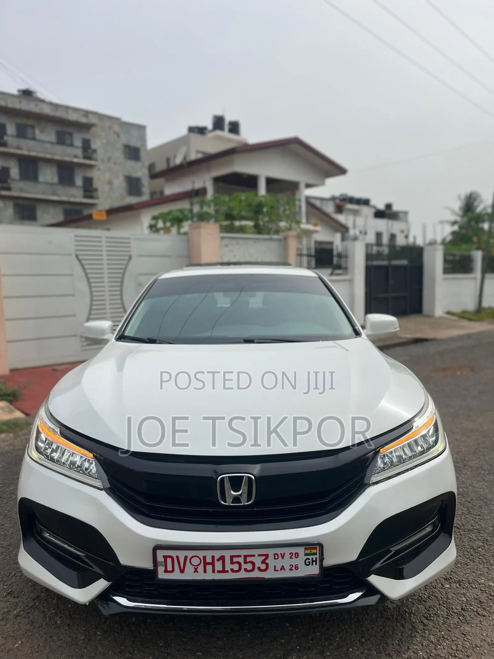 Honda Accord EX 4dr Sedan FWD (2.4L 4cyl 2A) 2017 White