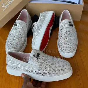 Christian Loboutin Loafers With Stones