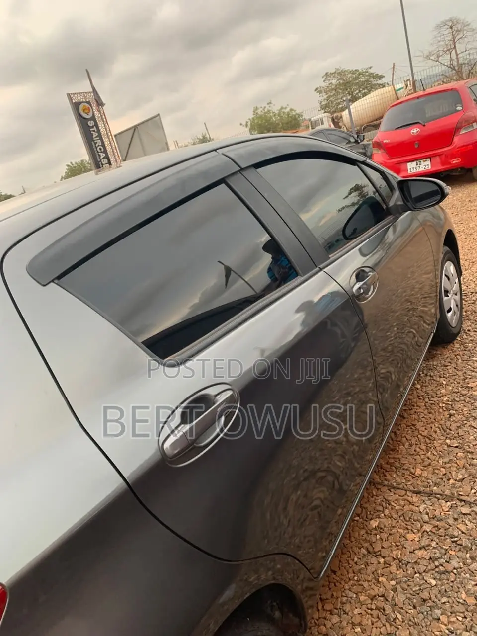 Toyota Vitz 2012 Gray