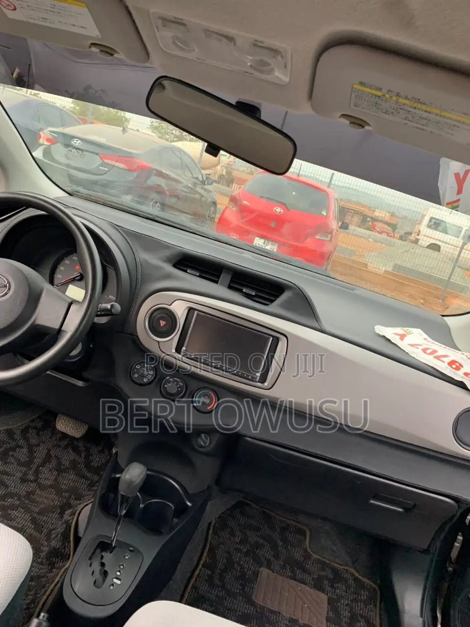 Toyota Vitz 2012 Gray