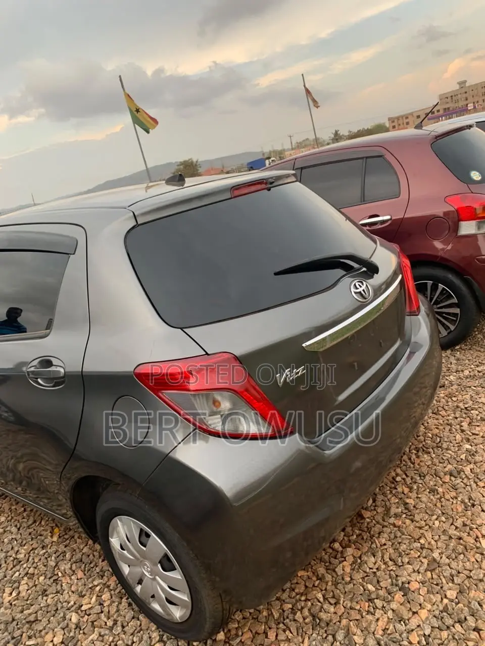 Toyota Vitz 2012 Gray