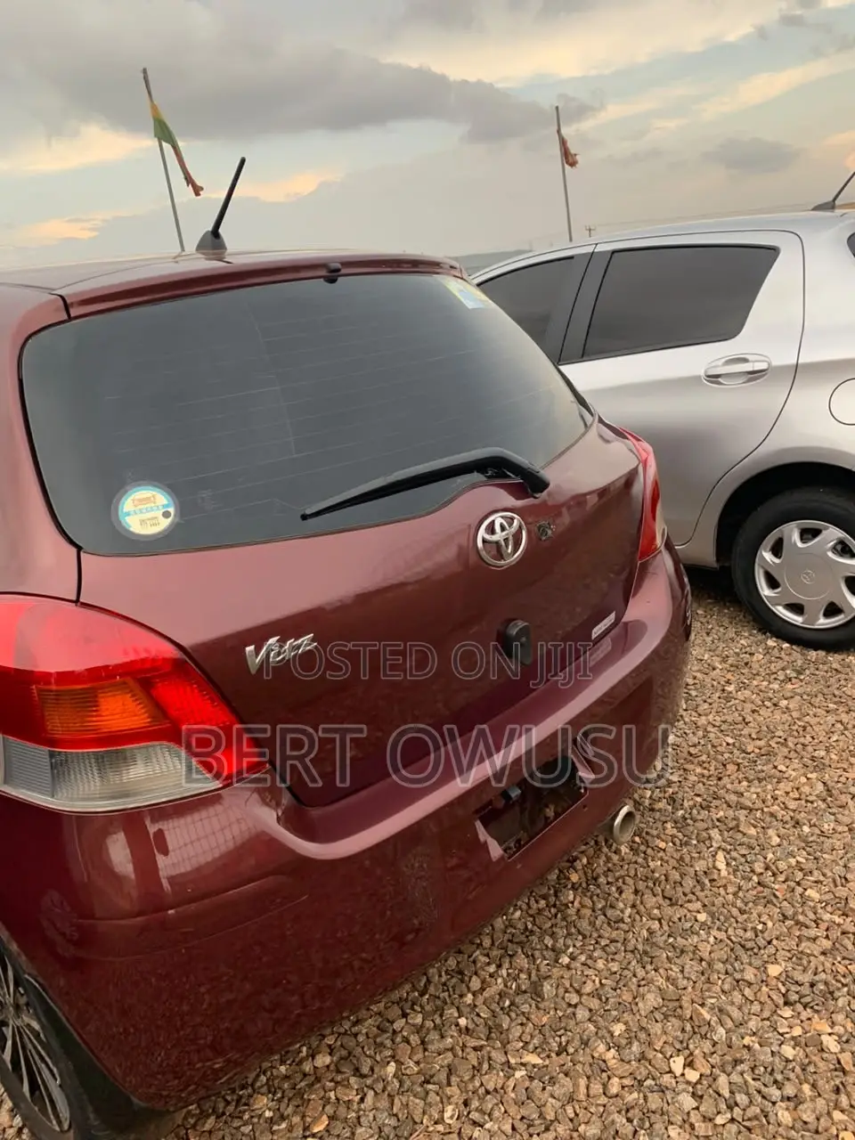 Toyota Vitz 2010 Brown