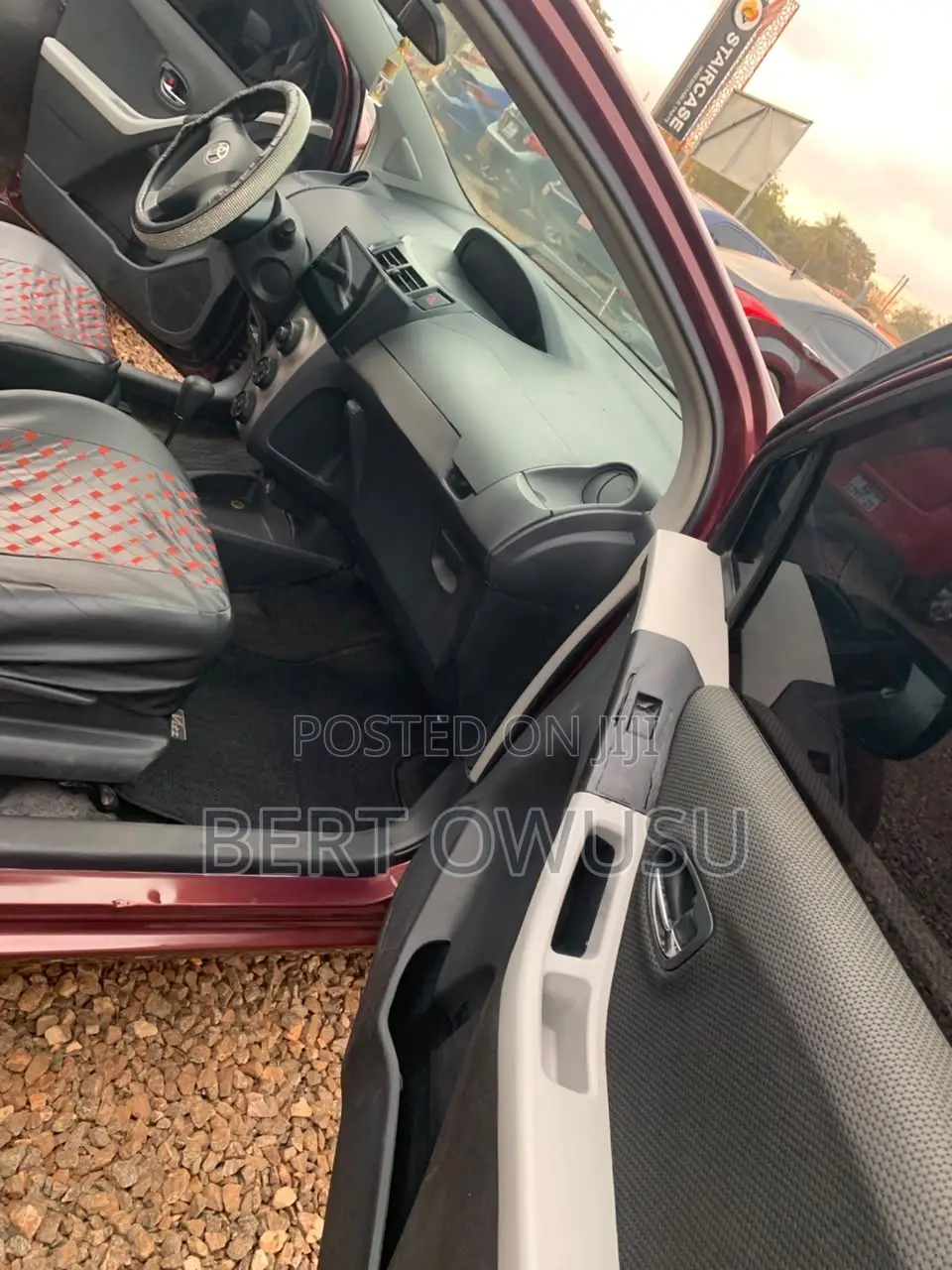 Toyota Vitz 2010 Brown
