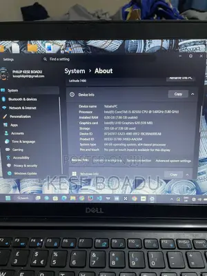 Laptop Dell Latitude 7490 8GB Intel Core i5 SSD 256GB