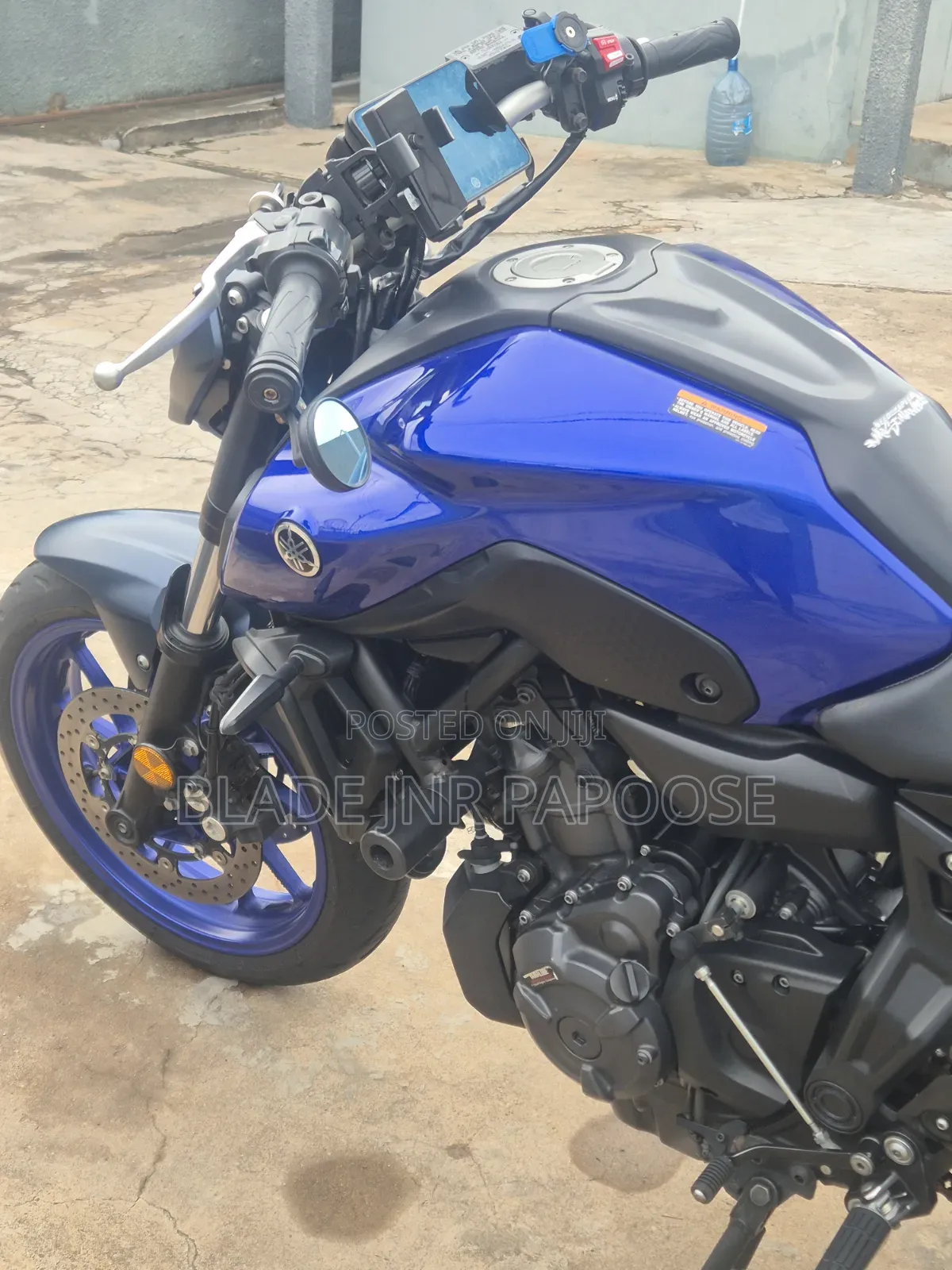 Yamaha MT-07 2024 Blue