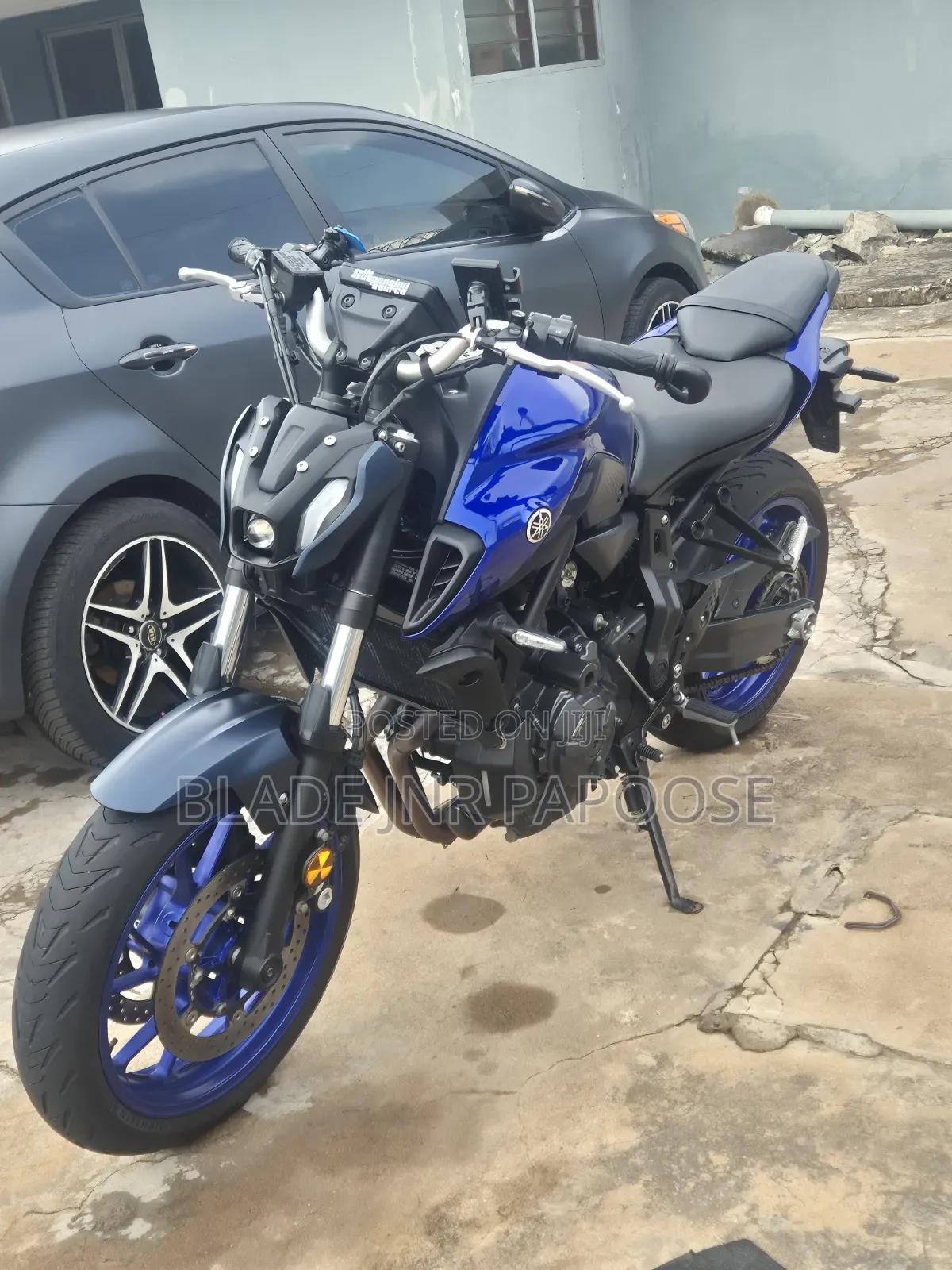 Yamaha MT-07 2024 Blue
