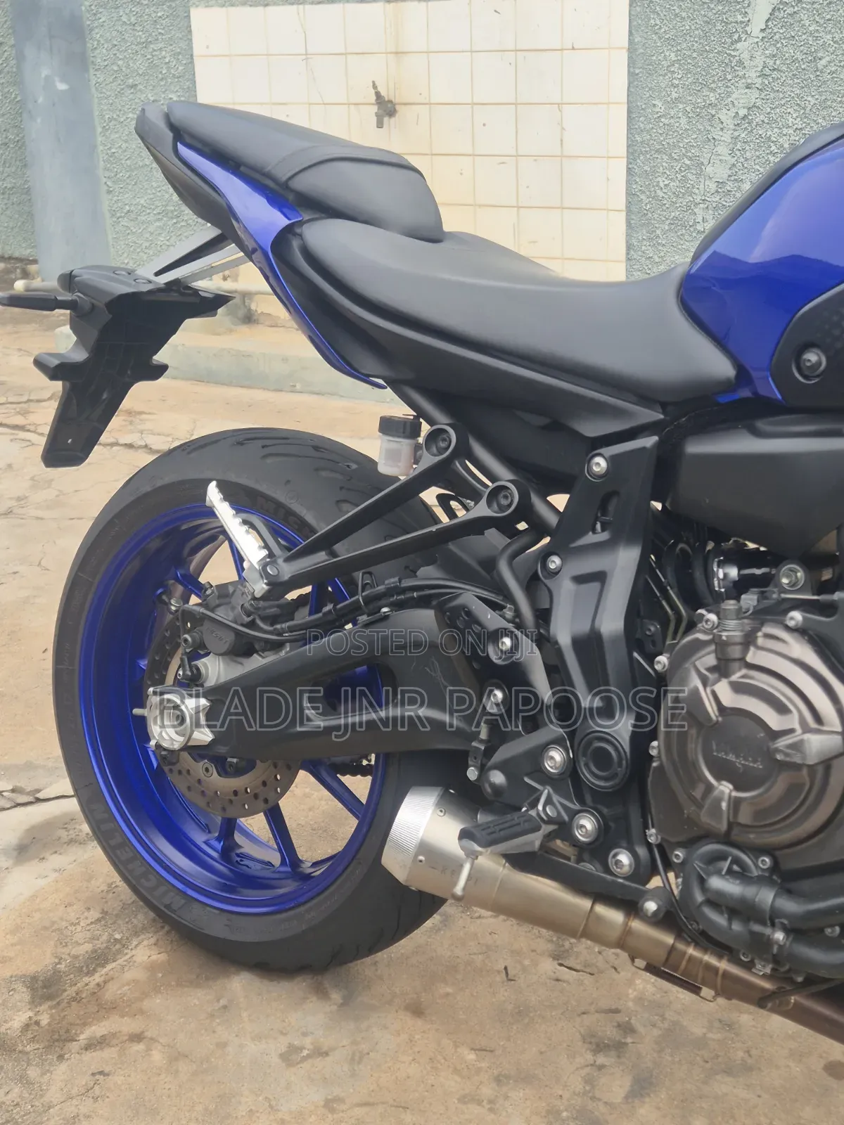 Yamaha MT-07 2024 Blue