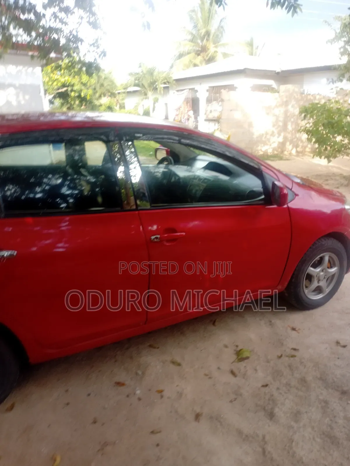 Toyota Yaris 2008 Red