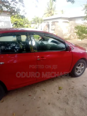 Toyota Yaris 2008 Red