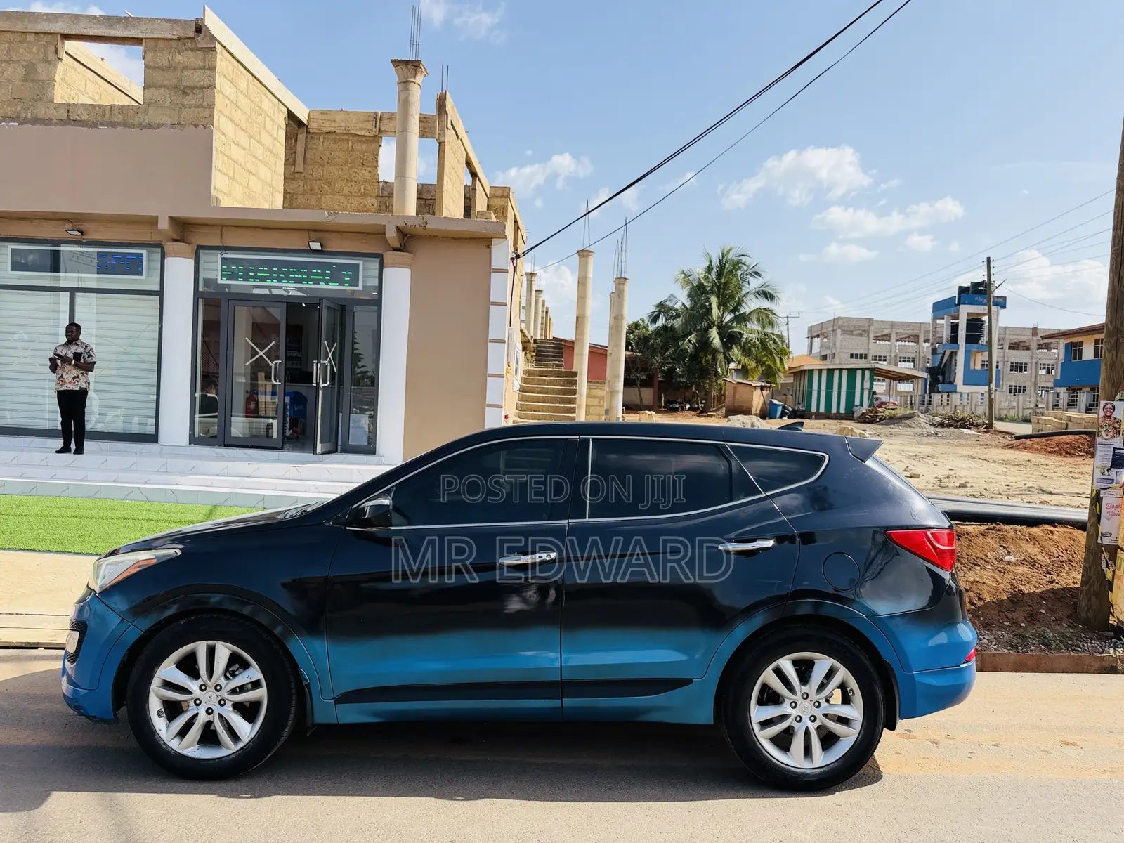Hyundai Santa Fe Limited AWD 2016 Blue