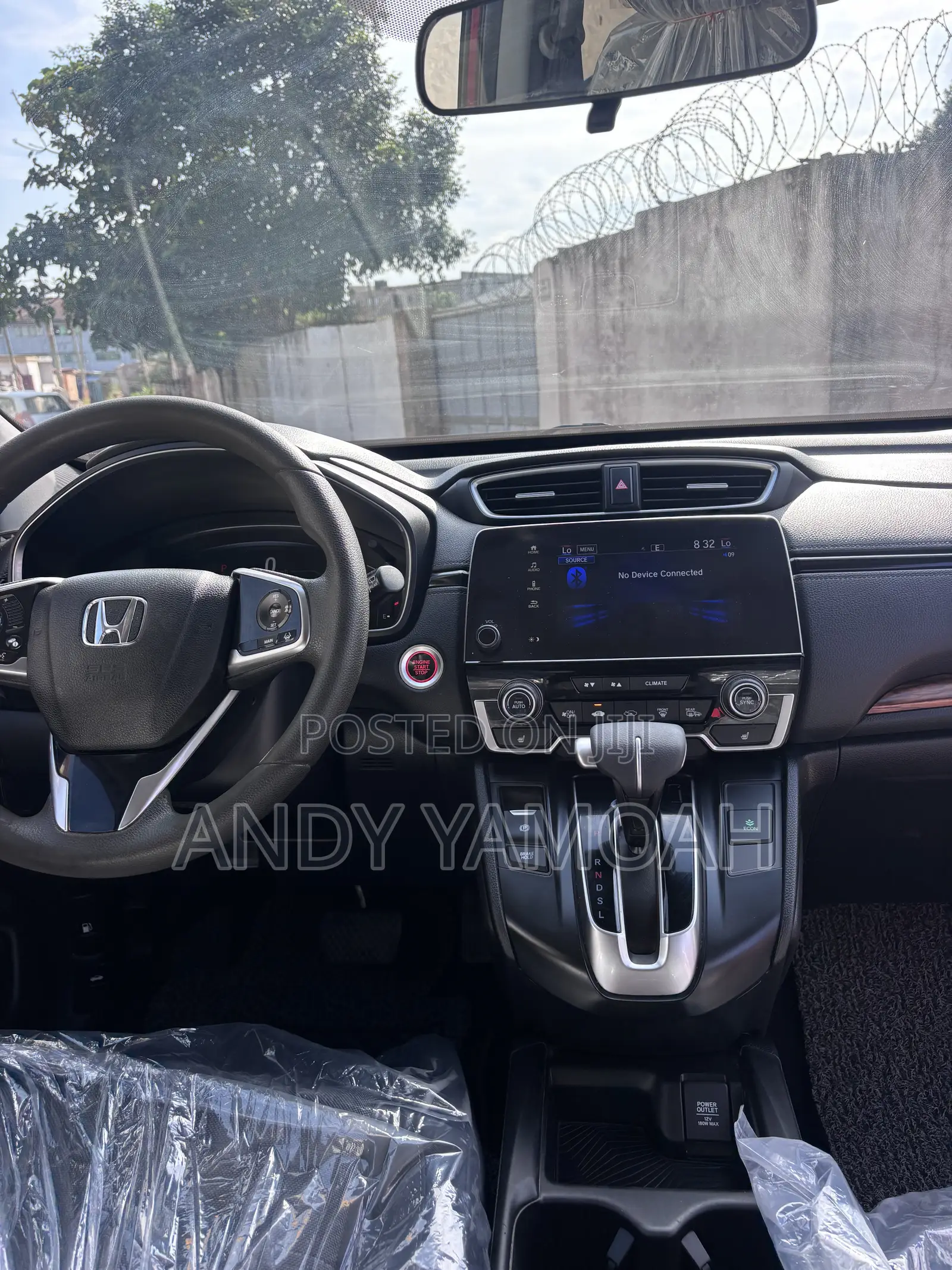 Honda CR-V 2018 Orange