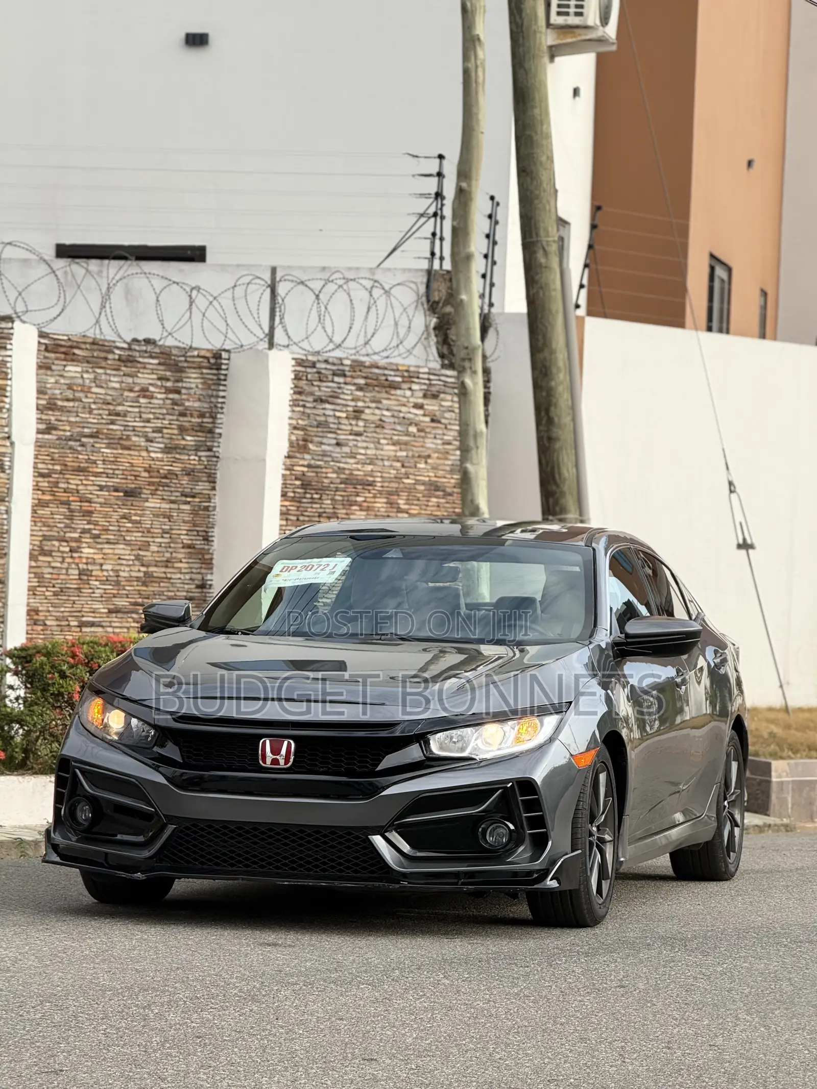 Honda Civic EX-L Hatchback 2020 Gray