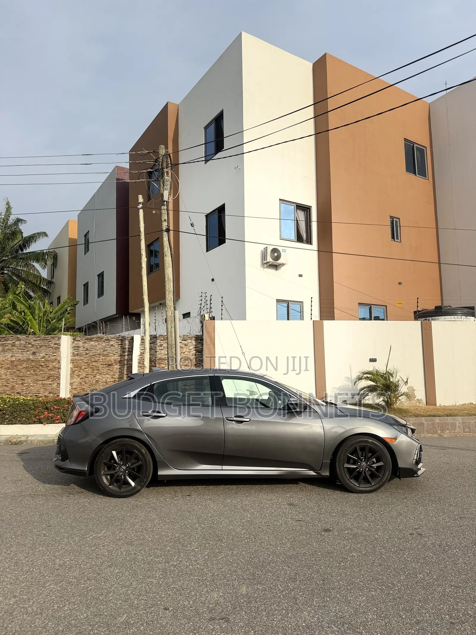 Honda Civic EX-L Hatchback 2020 Gray
