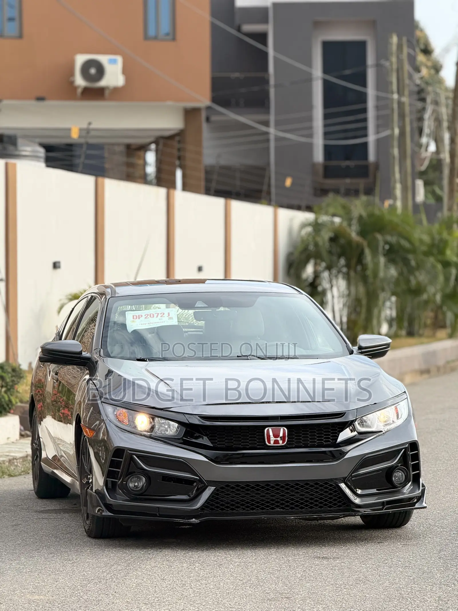 Honda Civic EX-L Hatchback 2020 Gray