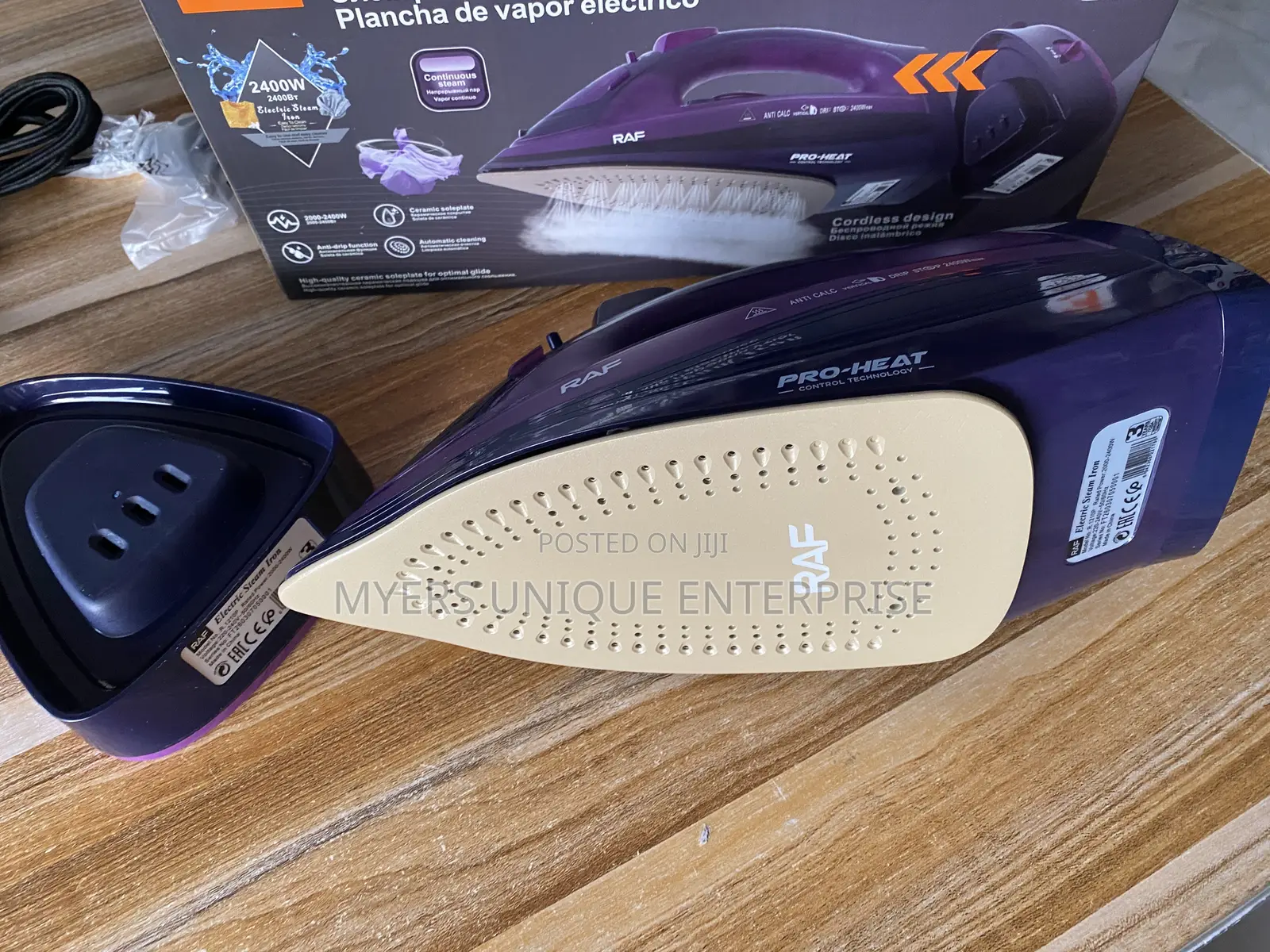 Lightweight Cordless Steam Iron