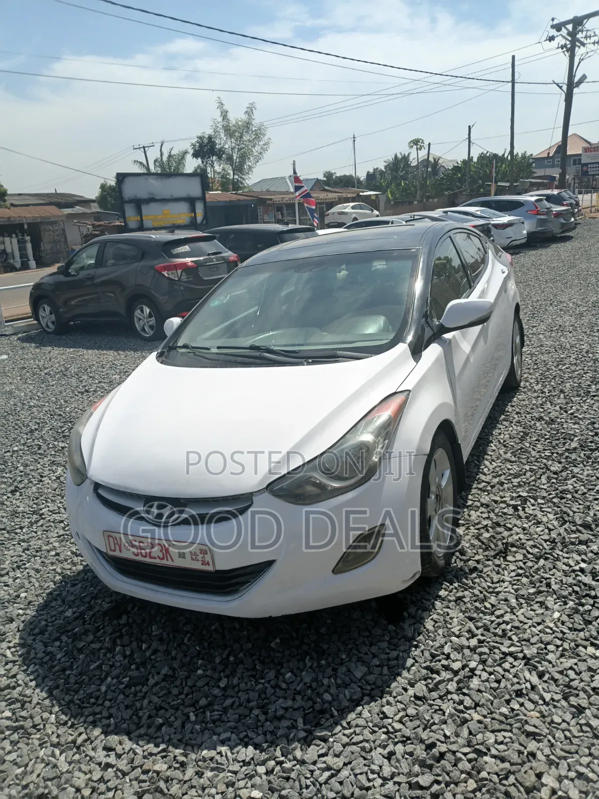 Hyundai Elantra GLS Sedan FWD (1.8L 4cyl 6A) 2013 White