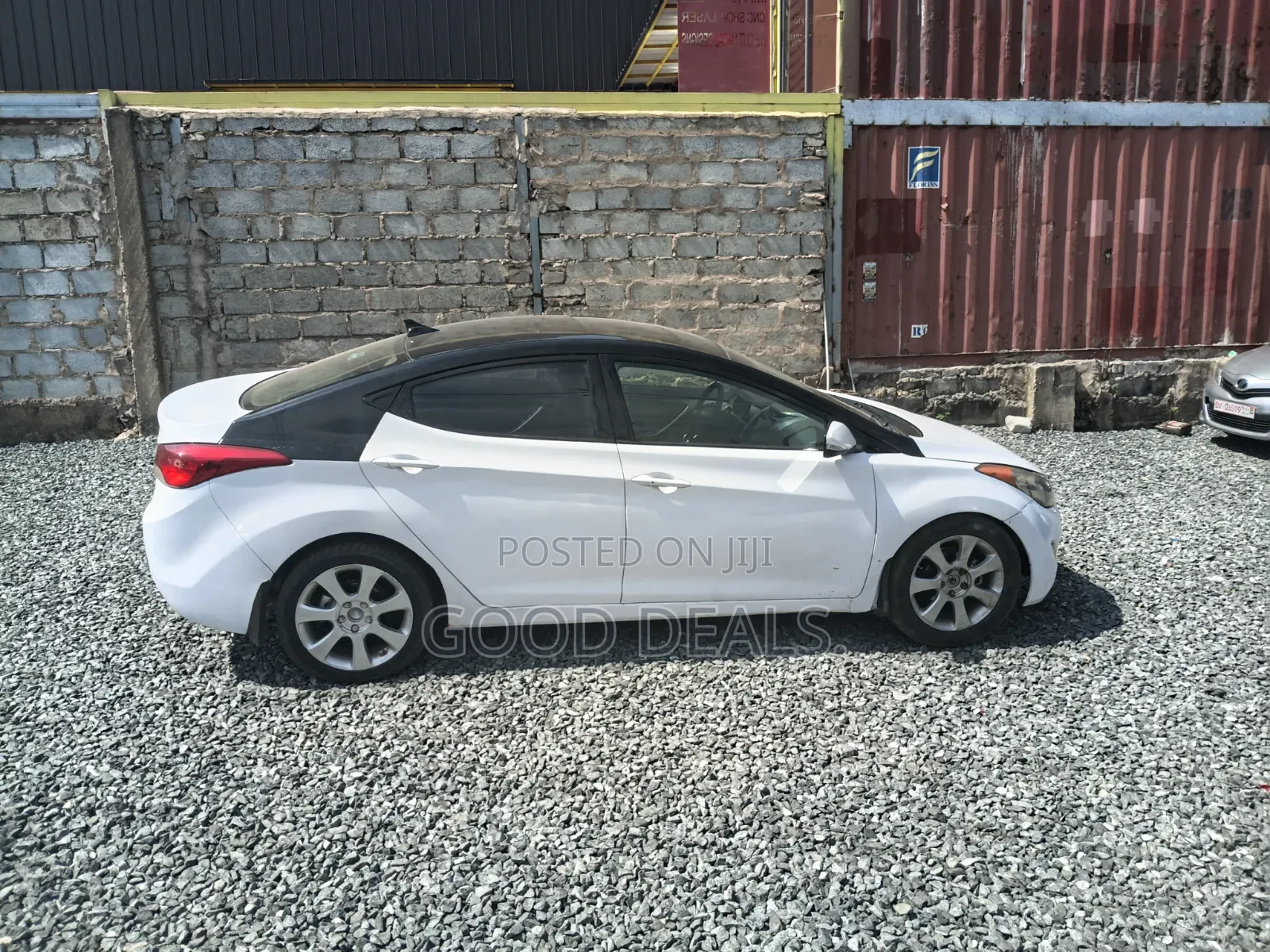 Hyundai Elantra GLS Sedan FWD (1.8L 4cyl 6A) 2013 White